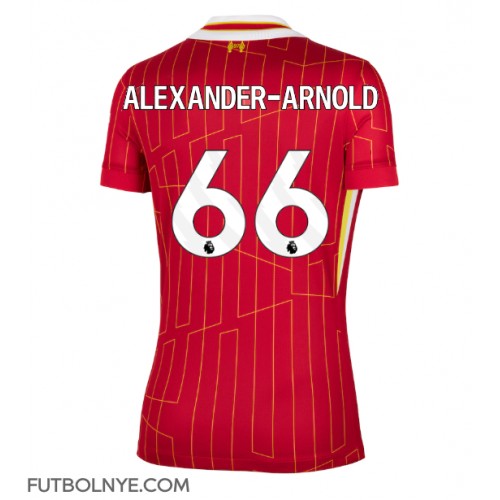 Camiseta Liverpool Alexander-Arnold #66 Primera Equipación para mujer 2024-25 manga corta